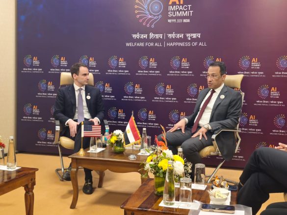 مصر تبحث الاستفادة من التجربة الأمريكية في الذكاء الاصطناعي خلال قمة AI Impact Summit 2026
