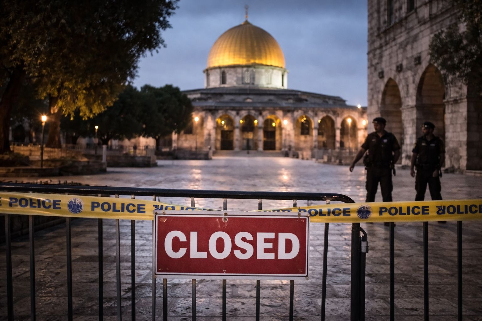 الاحتلال يغلق الأقصى ويمنع التهجد في العشر الأواخر