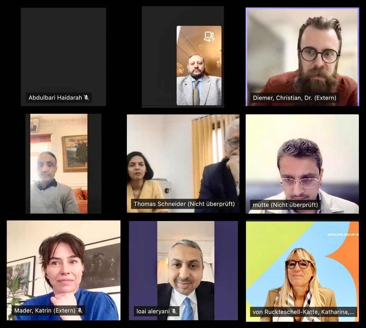 وزير الثقافة يبحث مع معهد جوته تعزيز التعاون الثقافي وفتح فرع في عدن