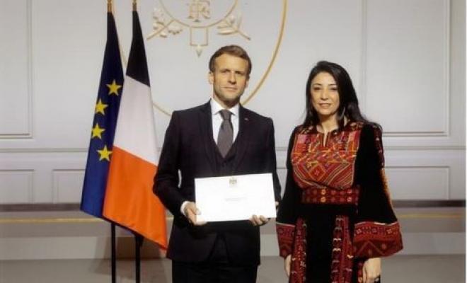 فرنسا ترفع تمثيل فلسطين الدبلوماسي إلى مستوى سفارة كاملة الصلاحيات