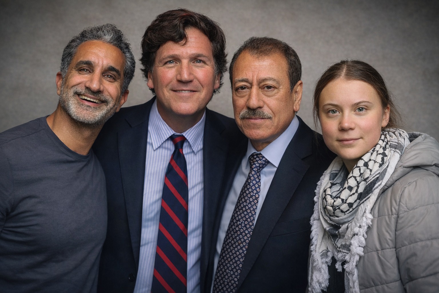 ‏حكومة إسرائيل تتهّم رسميًا عشرة إعلاميين أجانب وعرب بمعاداة الساميّة: غريتا تونبرغ وتاكر كارلسون وعبد الباري عطوان وباسم يوسف والشيخ عمر سليمان ودان بيلزيريان لاعب البوكر الأمريكي