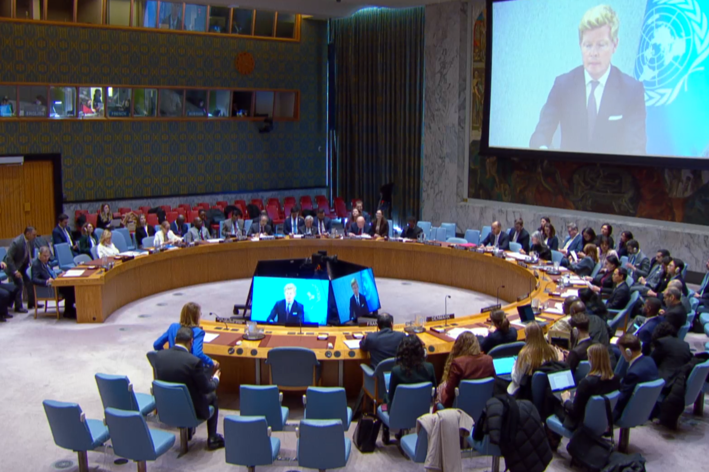 غروندبرغ أمام مجلس الأمن: اليمن لا يجب أن يبقى رهينة للاضطرابات الإقليمية والحل السياسي هو الطريق الوحيد للسلام