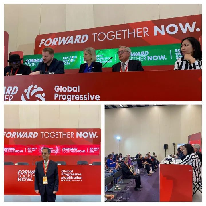 برشلونة تحتضن "التعبئة التقدمية العالمية" الأولى.. والحزب الاشتراكي اليمني يشارك في رسم معالم جبهة اليسار العالمية