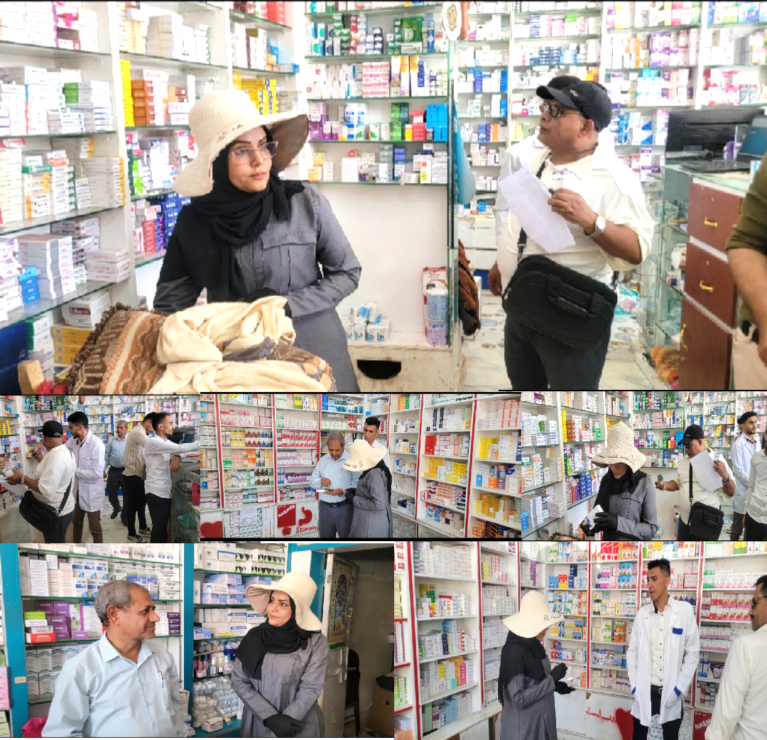 تعز: حملة رقابية متواصلة تكشف مخالفات دوائية ومخبرية وتعيد ملف الأسعار إلى الواجهة