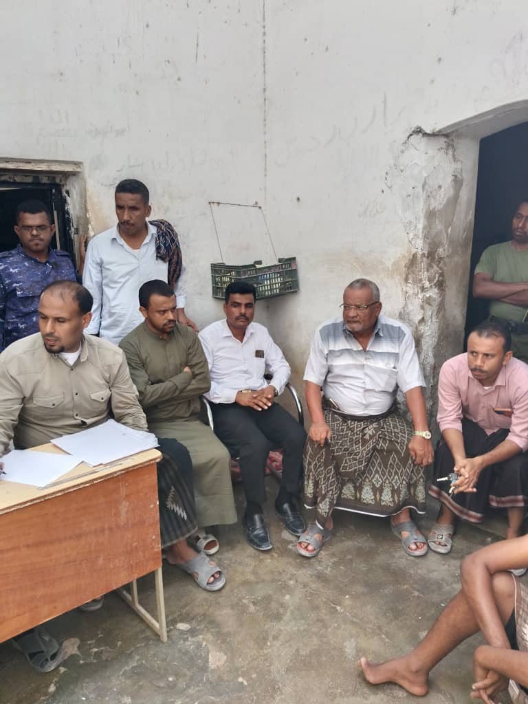 وكيل نيابة الشحر يتفقد أوضاع المحتجزين في حجز إدارة الأمن