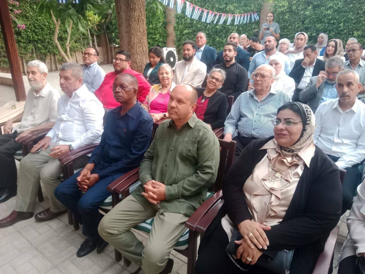 الاحتفال بذكرى يوم التمرد الوطنى لدولة كوبا  بدعوة كريمة من السيد الكسندر بييسير سفير دولة كوبا بجمهورية مصر العربية