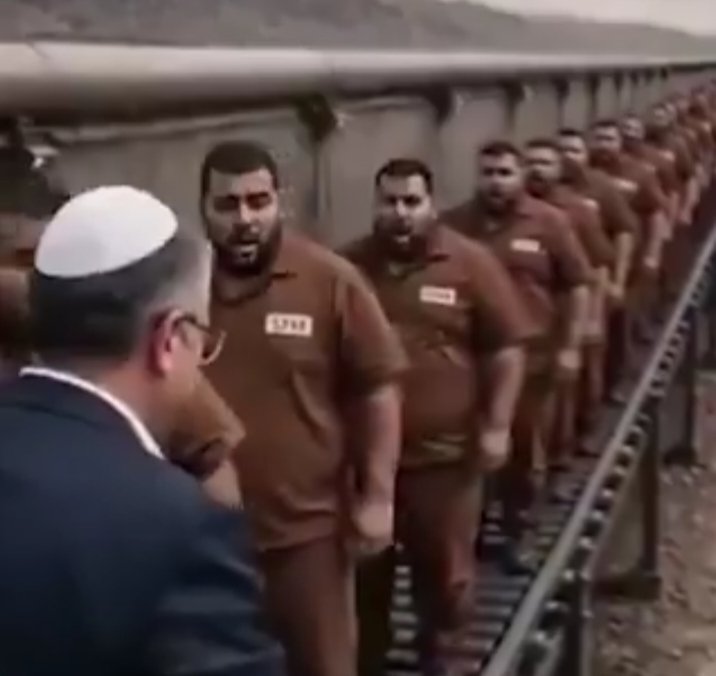 بن غفير ينشر فيديو يصور الأسرى الفلسطينيين في "مسلخ" ويحذفه بعد مليوني مشاهدة