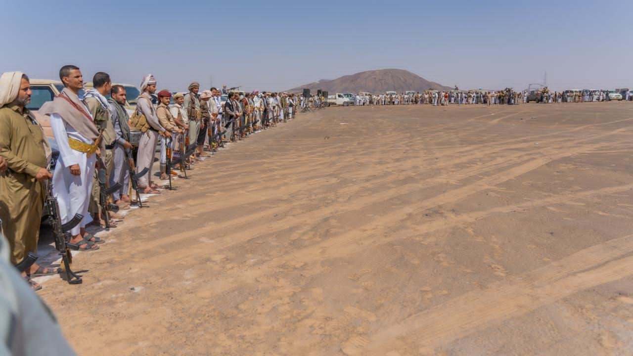 ست قبائل بمحافظة صنعاء تعلن النفير الوطني لإسناد القوات المسلحة والمقاومة في معركة «فجر اليمن» وتشيد بالمواقف السعودية