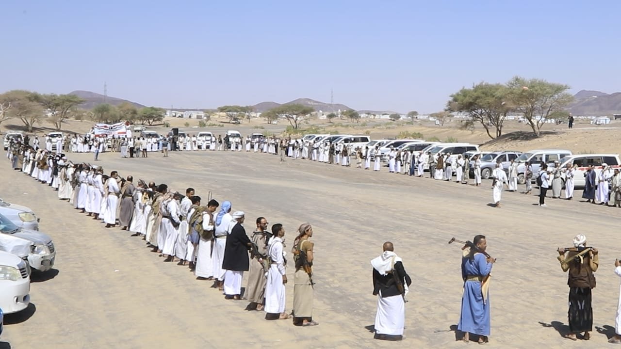 قبائل محافظة المحويت تعلن النفير العام لإسناد القوات المسلحة في معركة «فجر اليمن»وتشيد بالمواقف السعودية الداعمة لليمن